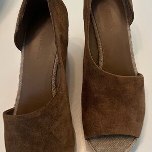 Vince Tan Suede Espadrilles